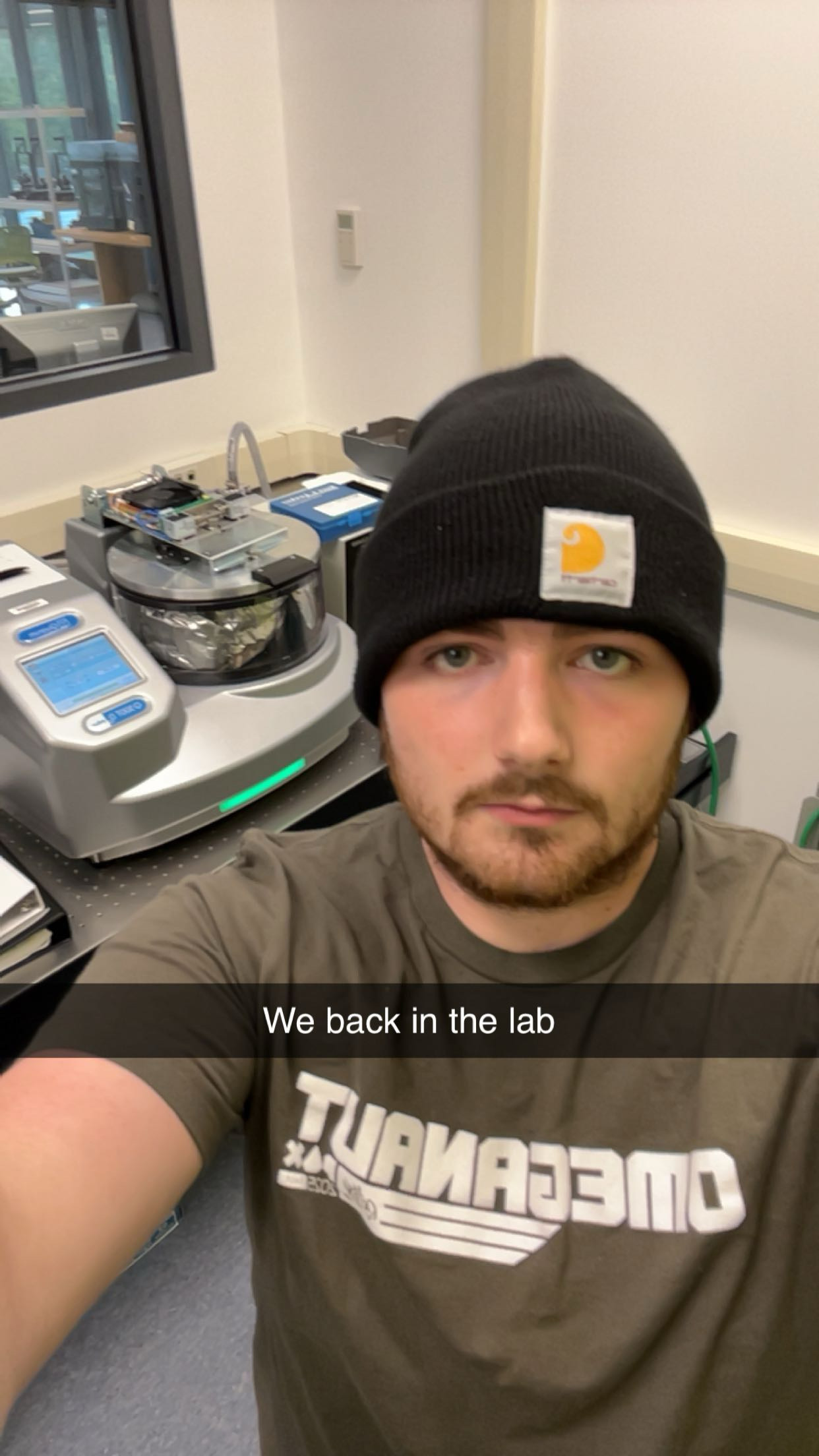 In the nanotechnology lab